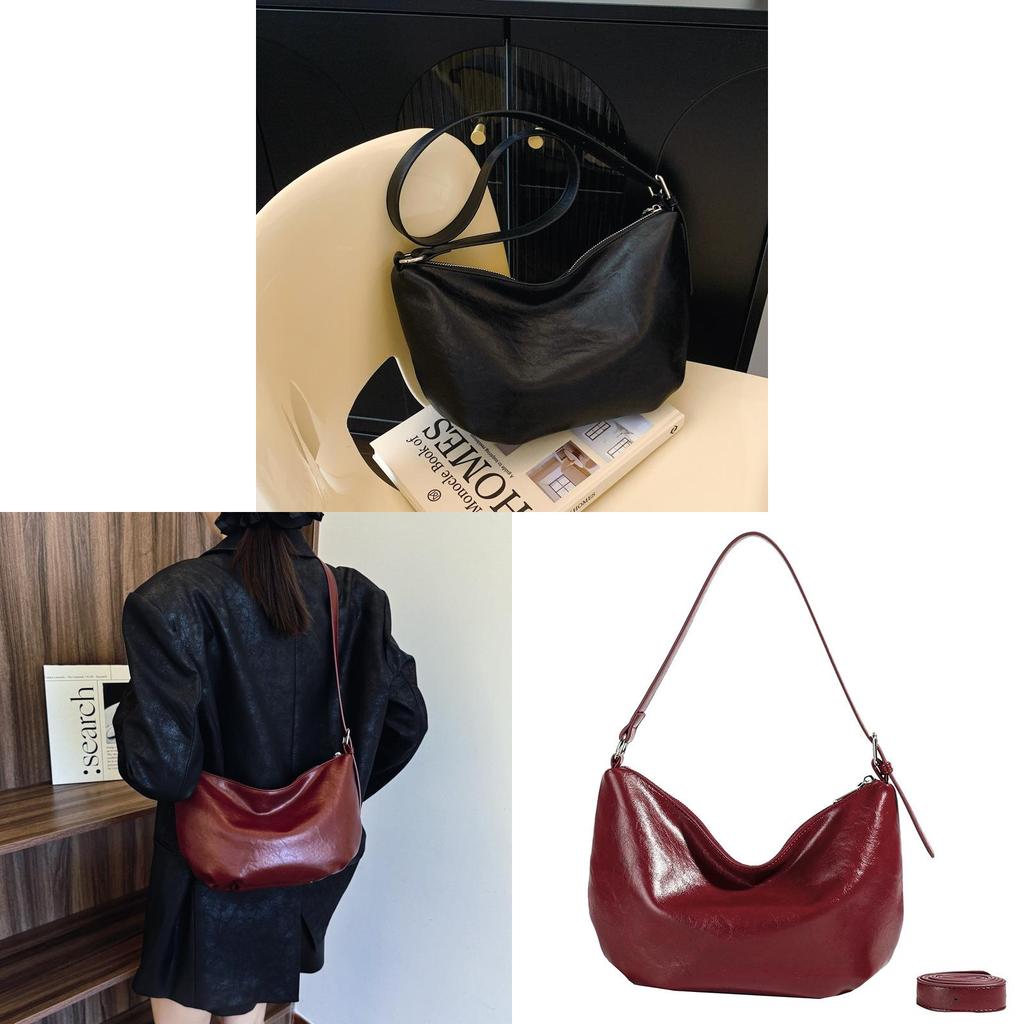Pu Soft Leather Satchel For Women With Zipper Closure And Spacious Interior For Daily Use
