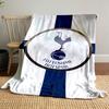 Tottenham Hotspur Logo Decke Druckdecke weich und gemütlich perfekt für das Wohnzimmer Bett Sofa oder ein Nickerchen,Geschenk