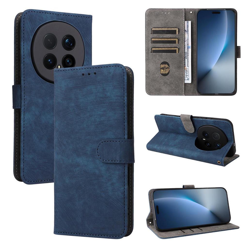 Flip Cover für Honor Magic8 Pro PU Leder Handyhülle Ganzkörperschutz [RFID-Blockierung] Brieftaschenhülle