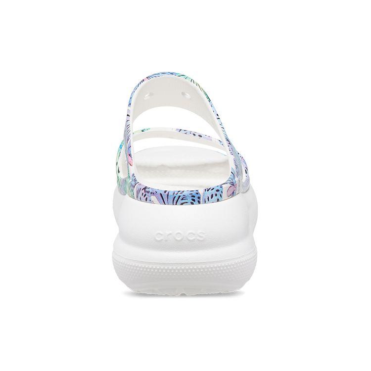 Crocs Eva Mambo Butterfly Puff Sports Sandals Women Sandals White 208247-94S