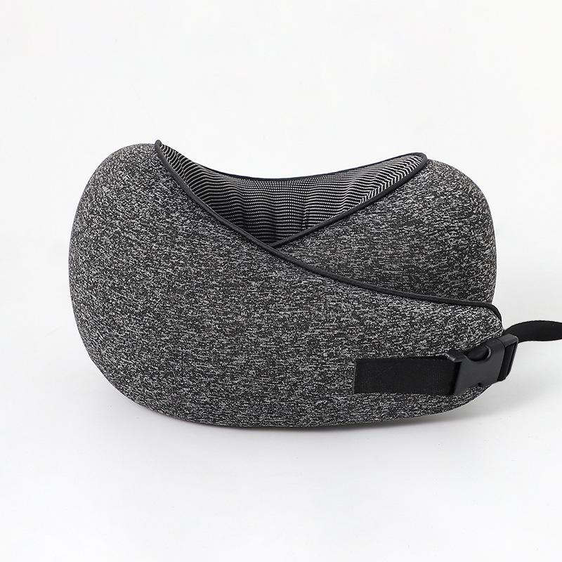 Memory Foam U-shaped Pillow Portable Travel Neck Pillow Car and Airplane Head Support Pillow Office Lunch Break Pillow