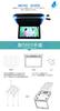 LOSKA Flip-Down Monitor 12.1-inch Digital Flip-Down Monitor LED Backlight LCD HDMI MicroSD Compatible