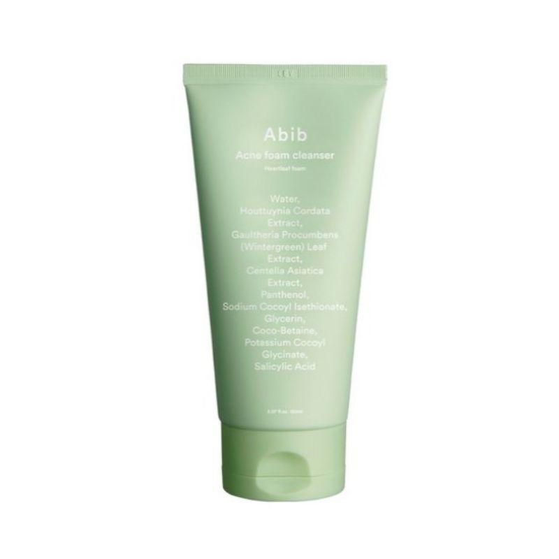 

ABIB Acne Foam Cleanser Heartleaf Foam 150ml – Deep Pore Cleansing Face Wash for Acne-Prone & Sensitive Skin