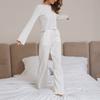 Exquisite  Loungewear Long Sleeve Pants Pajamas