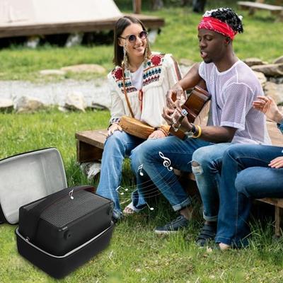 EVA Hard Carrying Case Anti-scratch Speaker Case with Shoulder Strap Hardshell Case for Marshall Kilburn II Portable BT Speaker