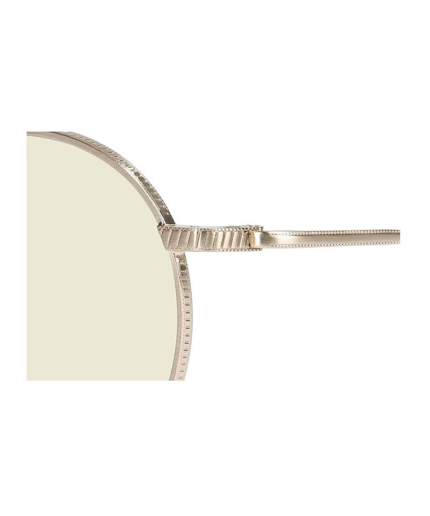 [Zoff] WEB Exclusive STUDIO SEVEN  Boston-style Sunglasses (Gold) Metal Frame UV Protection Sun Protection Men's Women's Stylish Driving Fishing