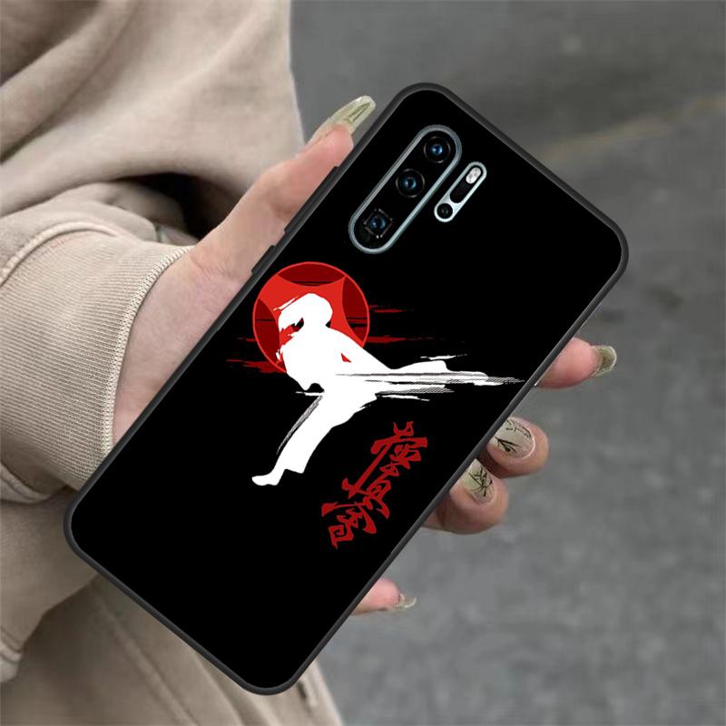 Oyama Kyokushin Karate Case For Huawei P40 Lite P20 P30 Nova 11 Pro 9 10 SE 3i 7i 11i 5T Y60 Y61 Y70 Y90 Y91 Cover