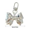 Fashion Metal Bowknot Keychain Pendant Hanging Decoration Bag Backpack Bag Charm
