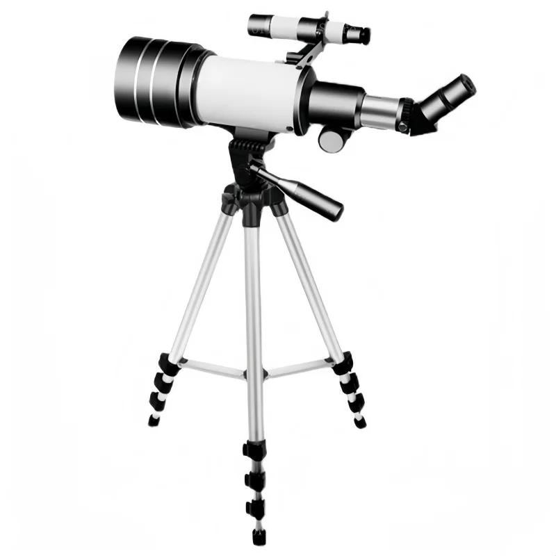 

233X High Magnification Professional Astronomical Telescope Powerful Binocular 70MM Zoom Large Objective FMC Moon Jupiter Saturn