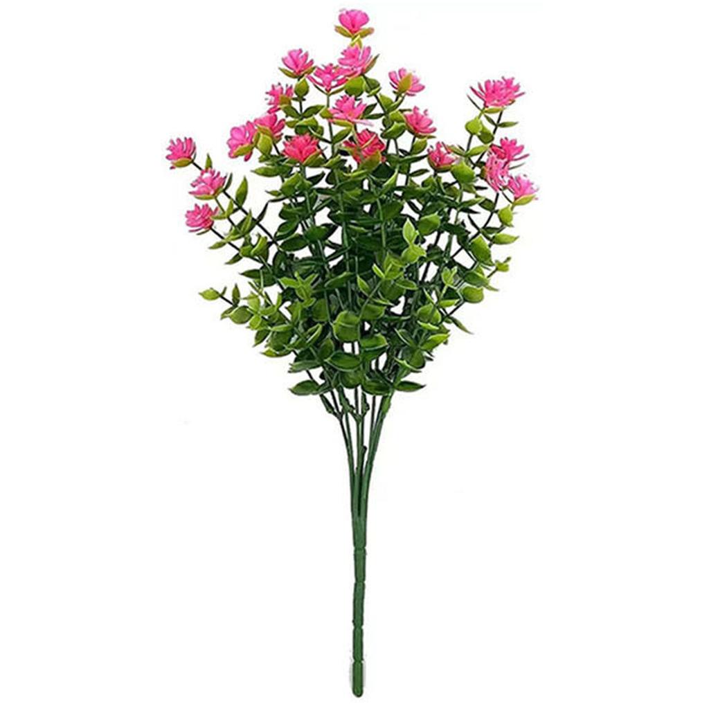 Charming Elegant Beautiful Artificial Flower Fake Plants High Quality Plastic UV Resistant Wonderful Guesthouses