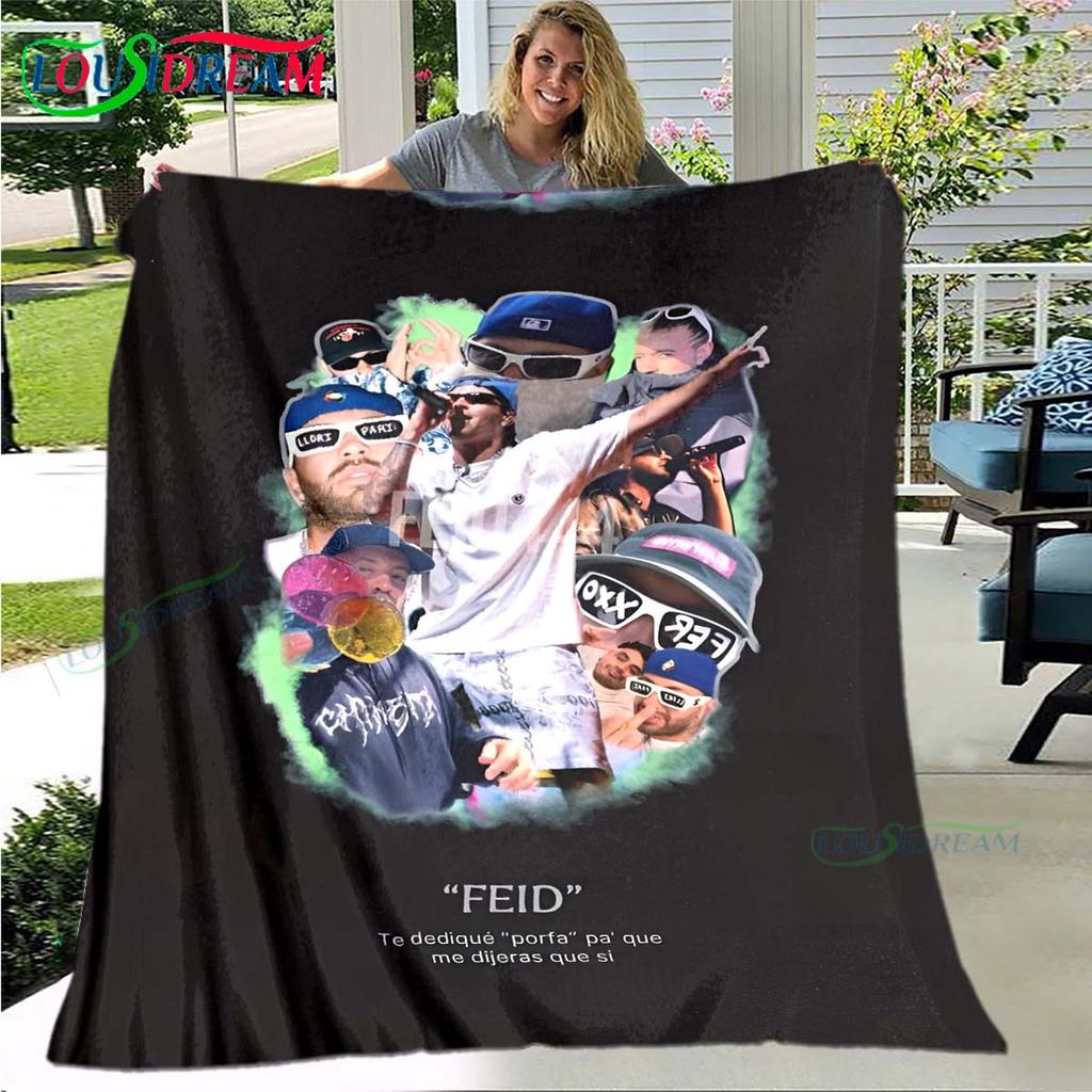 100% Polyester Pop Singer F-Ferxxo Four Seasons Blanket Sofa Cover Travel Bed Plush Blanket Travel Office Break Blanket Gift