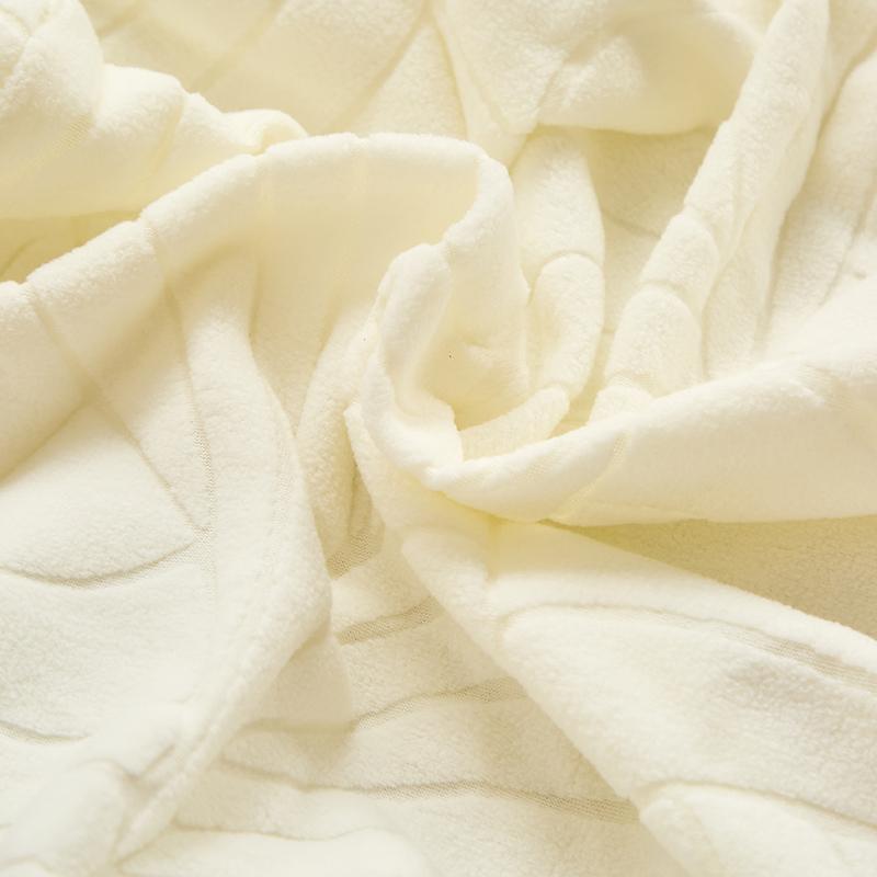 Blatt-Jacquard Quadratische Hockerabdeckung Elastisch Einfarbig Weiche Fußstützen-Überzüge Abnehmbar Inklusive Hockerabdeckung Für Heimdekor