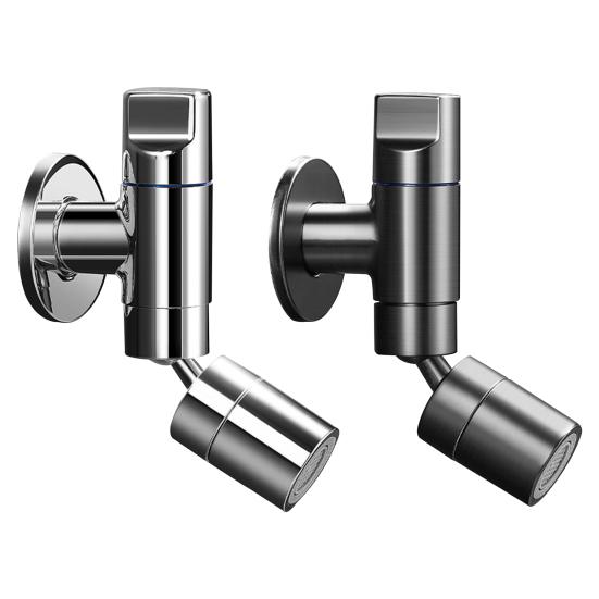 Stainless Steel Mop Pool Faucet Universal Rotation Easy Installation Crack-resistant Mop Faucet Water