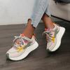 Women Platform Casual Sneakers Anti-slip Outdoor Sneakers Women Trend Flat Breathable Shoes Women Zapatos De Mujer