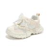 New Summer Girls' Closed-Toe Sandals - Sports Breathable Hollow-Out Mesh Beach Shoes for Big & Little Kids