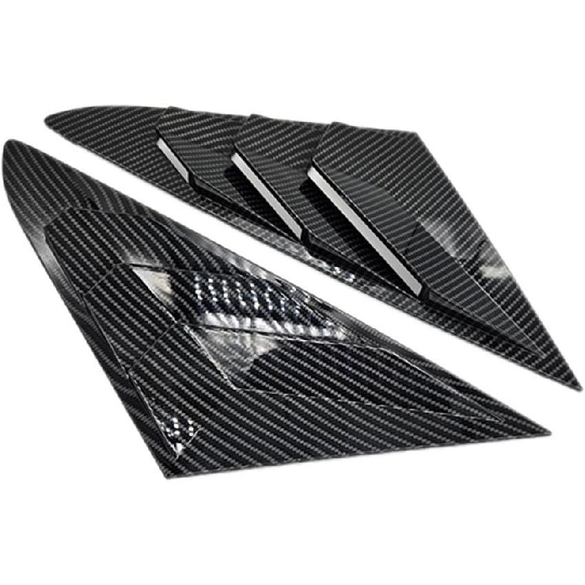 for Hyundai Sonata 2015 2016 2017 2018 2019 Racing Style Rear Side Window Louvers Side Window Scoop Covers Vent Auto Exterior Decoration Accessories