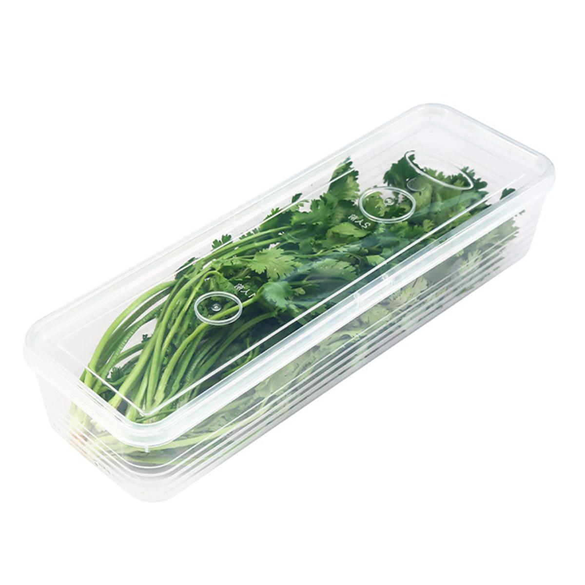 

Yousheng 1/3 шт. прозрачный холодильник для хранения овощей органайзер пищевой BPA бесплатно штабелируемый многофункциональный свежий ящик 3pcs