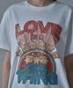 WAARFORWOMAN Wt-73 Love Short Sleeve T-Shirt_White