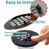 Professional Shower Drain Cover Steel Round Shape Universal Bath Drains Case Multipurpose Steel Drain Caps for House