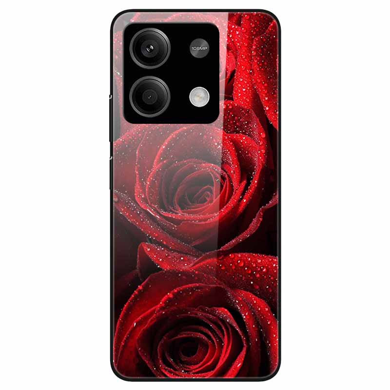 For Redmi Note 13 Pro 5G Case Tempered Glass Hard PC Phone Back Cover for Xiaomi Redmi Note13 5G Note 13Pro 5G Funda Shell Coque