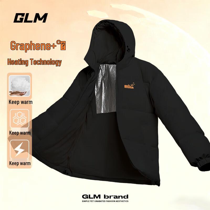 

GLM Men s Graphene Insulated Hooded Winter Jacket