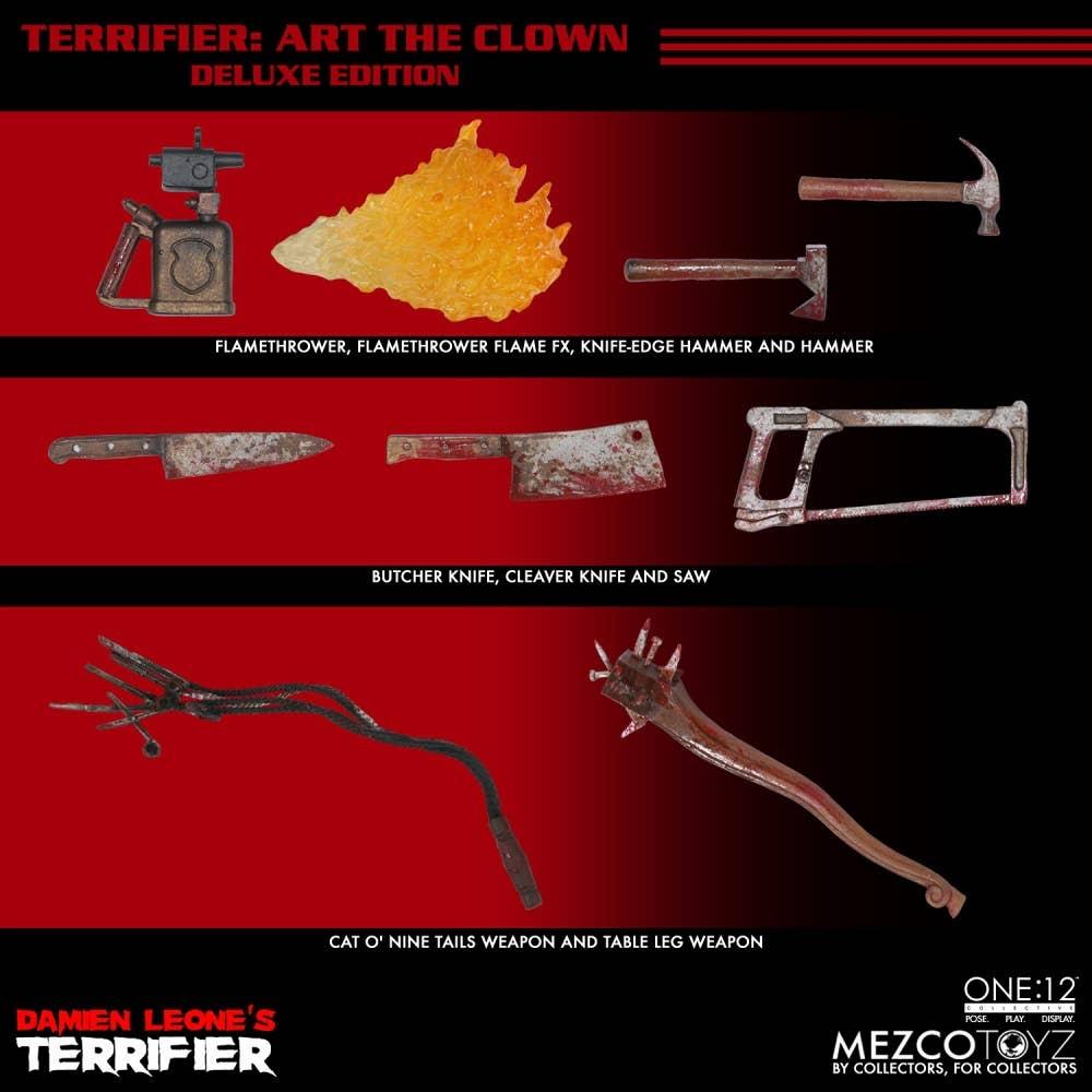 Terrifier Art The Clown Action Figure Dx Edition 1 12 One 12 Collective