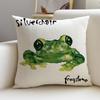 Alternative SSilverchairS Cushion Cover Breathable and skinfriendly linen pillowcase square removable and washable cushion