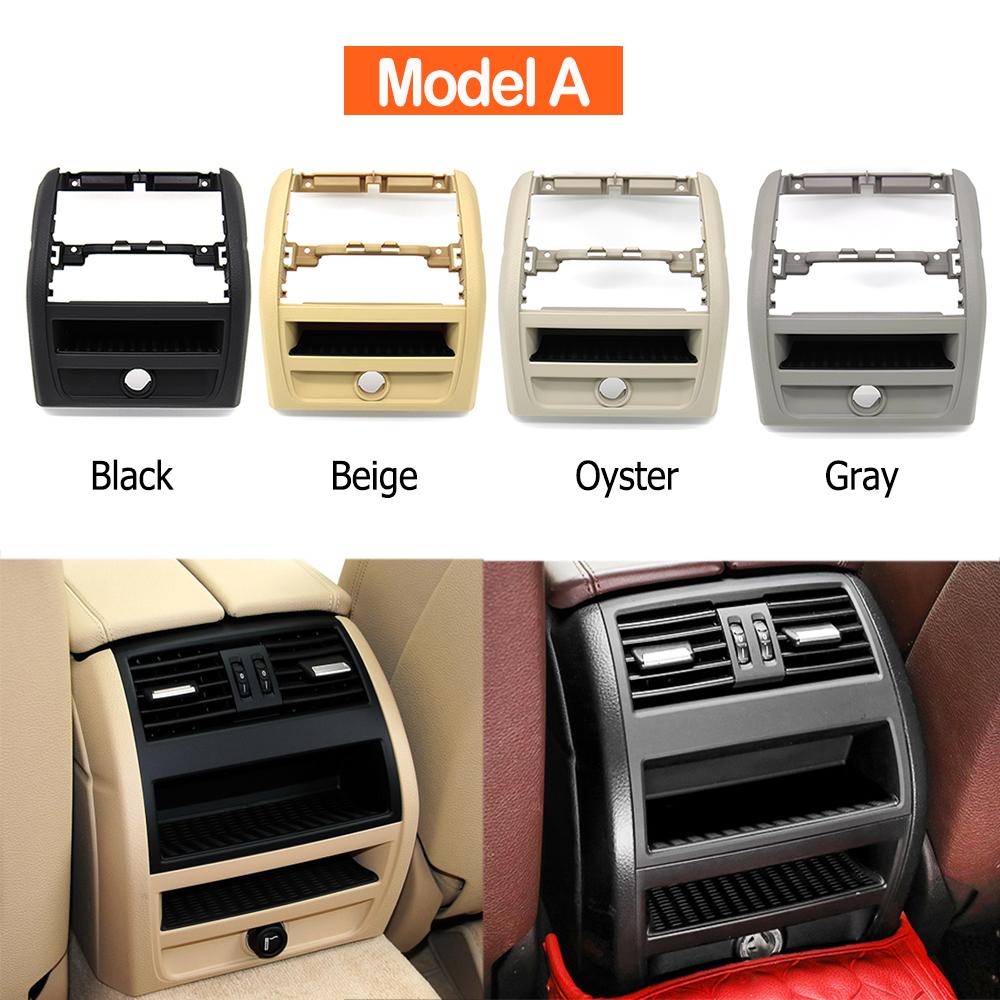 Rear Air Conditioner AC Vent Grille Outer Frame Surrounding Panel Replacement For BMW 5 Series F10 F11 520i 523i 525i 528i 535i