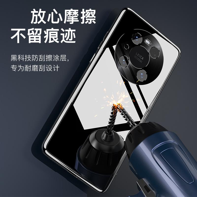Applicable to Huawei Mate11 mobile phone case glass curved screen Mate11Pro protective case + electroplated lens all-inclusive e