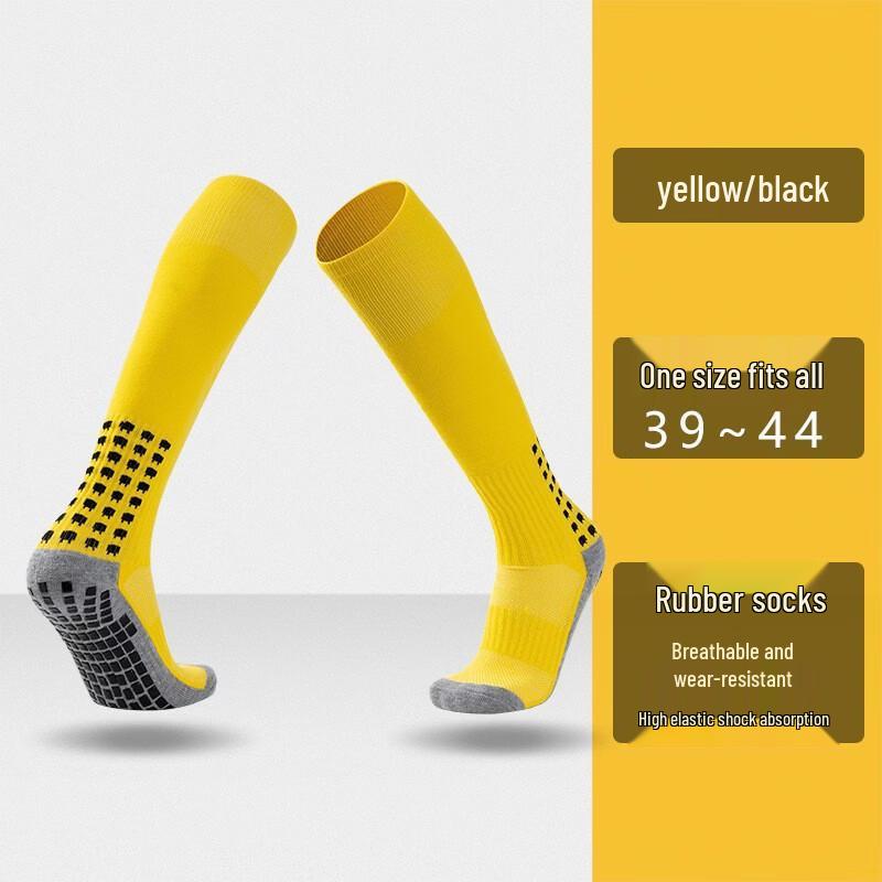 Miling Men's Breathable Lightweight Over-the-Calf Soccer Socks