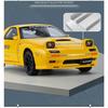 1/24 Mazda RX7 Initial D Racing Toy Car JDM Model 1:24 Diecast Meatl Vehicle Miniature Sound Light Collection Gift for Boy Kid