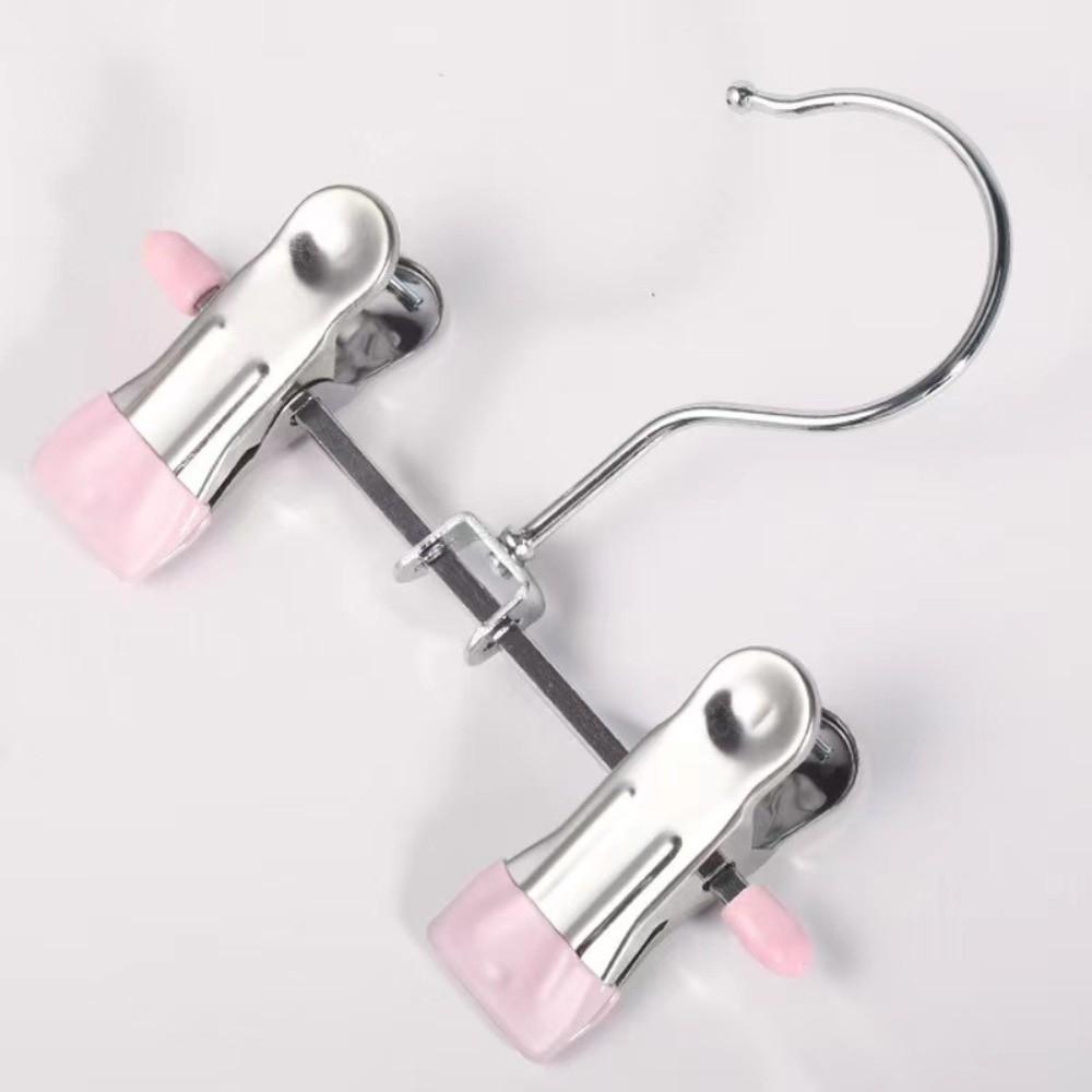 30pcs Double Clip Clothes Clips Windproof Storage Clips Storage Accessory Clothespins Space-Saving