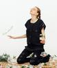 Pelimela Manuka Bootcut Lace Pants [Black]