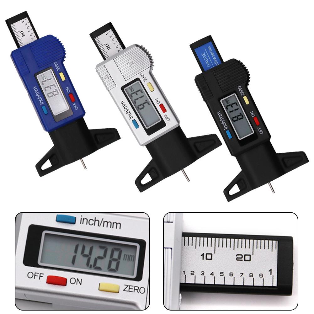 Car Tire Wear Detection Digital Tire Tread Depth Gauge High Universality Fitment