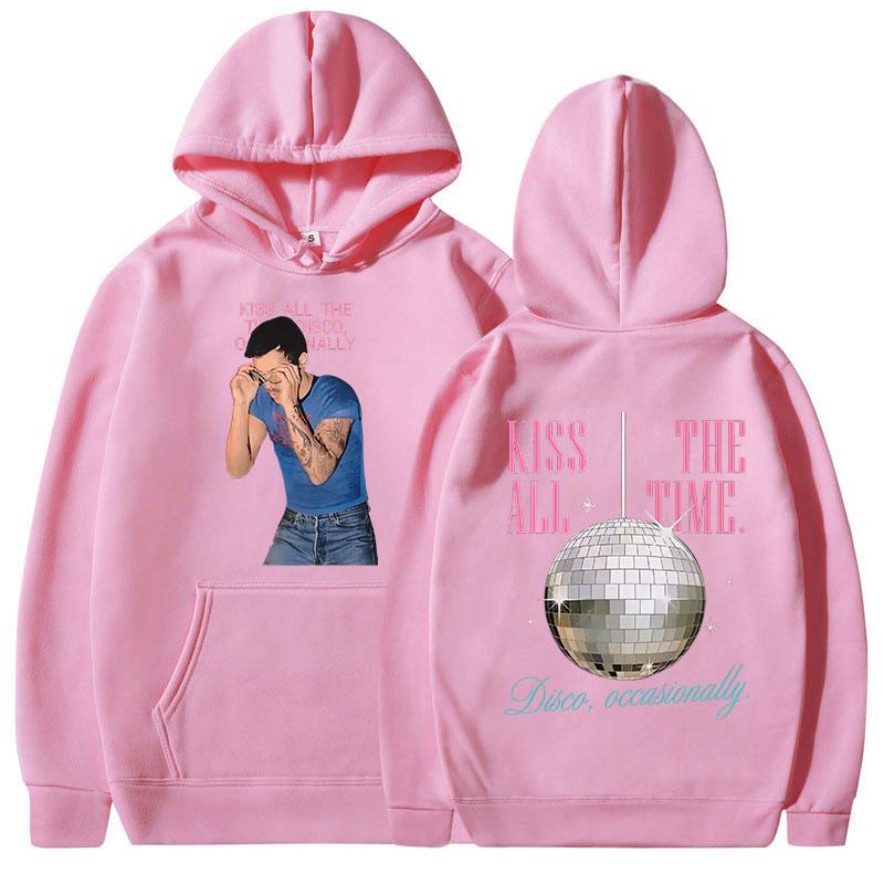 Kuss Immer Disco Gelegentlich 2026 Album Hoodies Herren Damen Übergroße Sweatshirts Mode Hip Hop Langarm Pullover