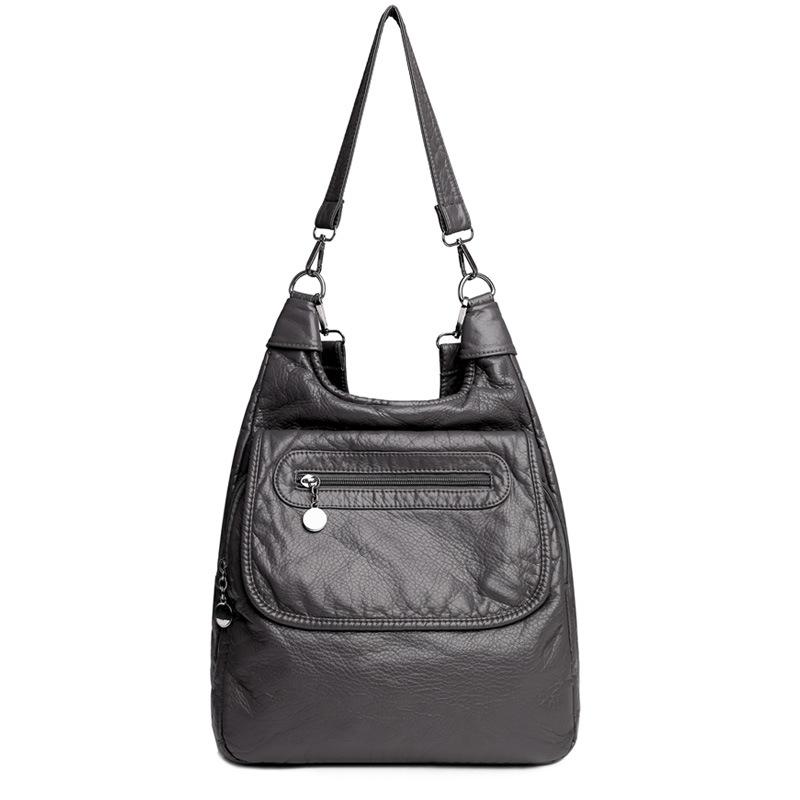 

Высококачественная женская сумка, новинка 2023 года, корейская версия, многофункциональная женская ручная сумка через плечо, большая вместимость темно-серого