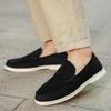 Men's Faux Suede Loafers Spring Autumn Office Outdoor Driving Casual Single Shoes Comfy Slip-on Walking Shoes Large Size 39-47