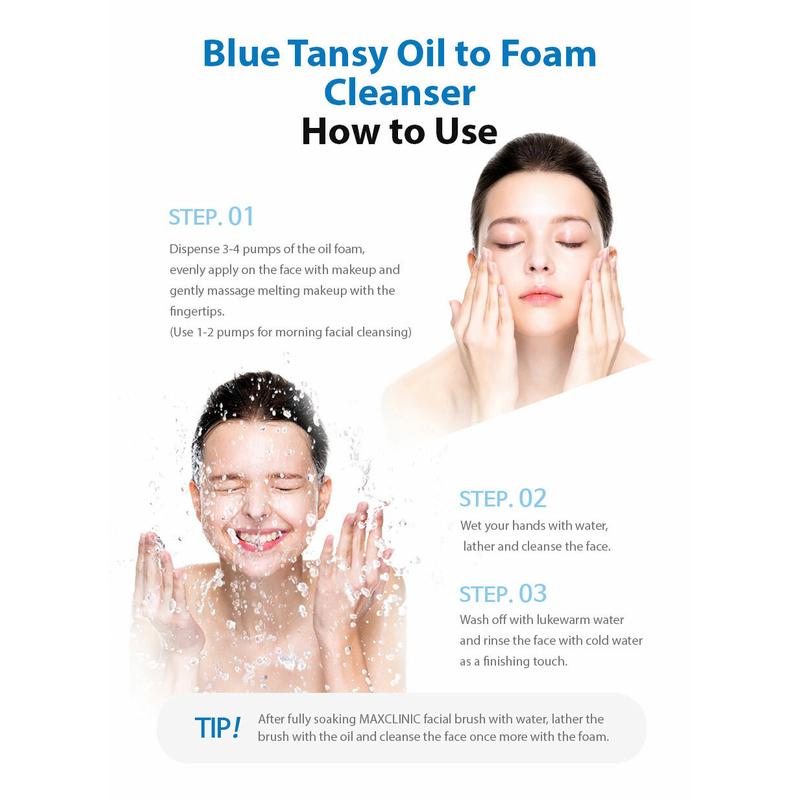 MAXCLINIC Blue Tansy Oil Foam 110g