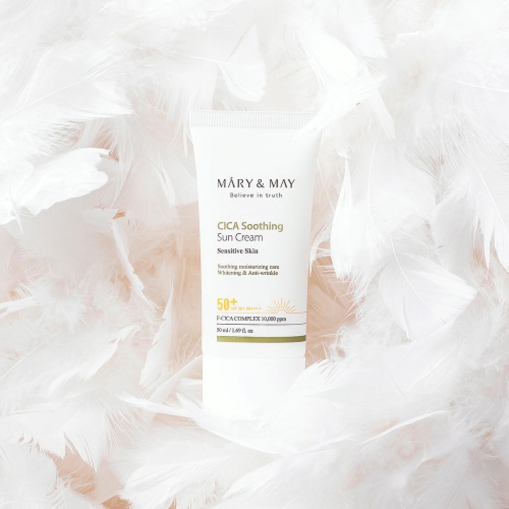 Mary May Vegan Cica Soothing Sun Cream Spf50+ Pa++++ 50ml