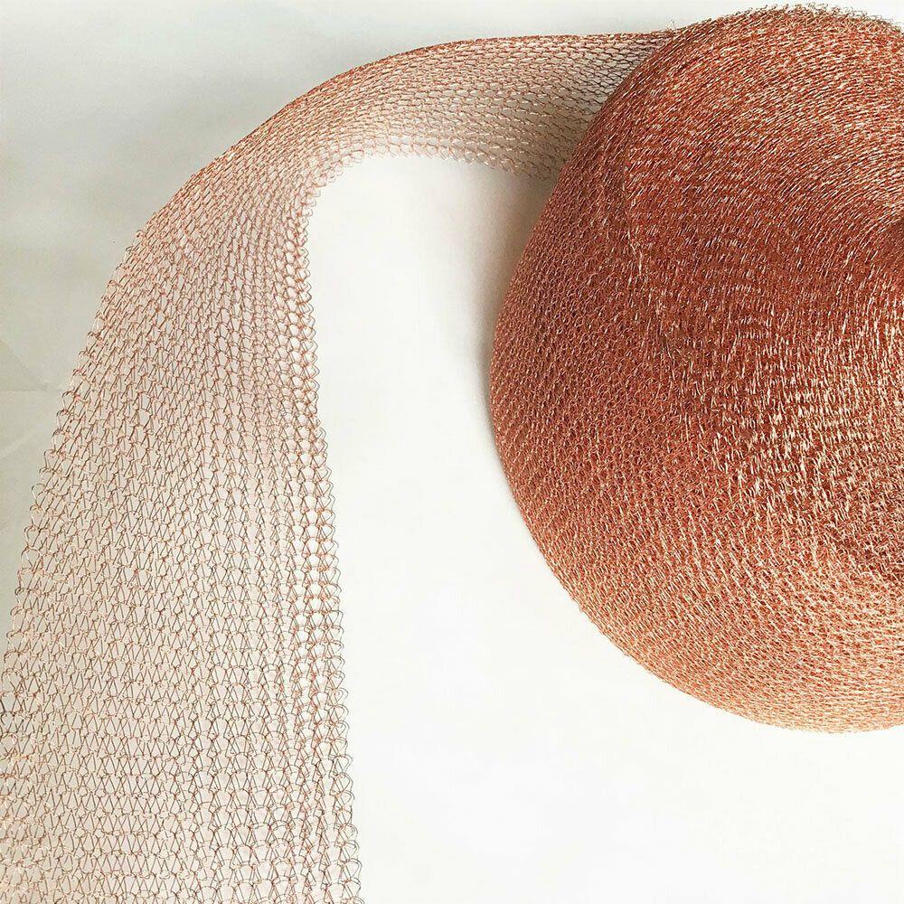 Mesh Filter Signal Shielding Net Pure Copper Mesh Knitted Braided Copper Network Rat Rodent Slug