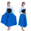 The Little Mermaid Ariel Cosplay Dress, Adult Anime Stage Performance Costume