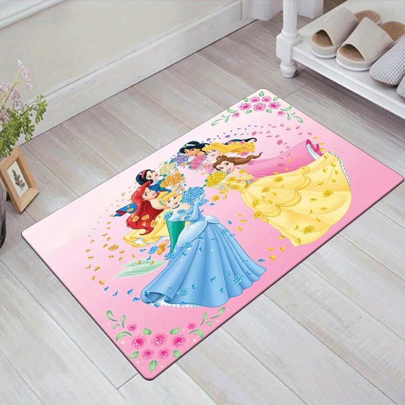 

1pc Princess Pattern Area Rug Soft Flannel Floor Mat for Living Room,Office,Bedroom and Carpet 60cm by 90cm