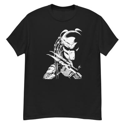 Nouveau T-shirt The Predator Années 80 horreur teeblack T-shirt Unisexe