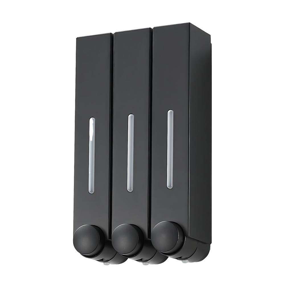 Shower Soap Dispenser No Drill Shampoo and Conditioner Dispenser 500ml Refillable Shower Dispenser for Home & Kitchen