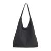 Large-capacity tote bag, women's Korean version, high-end sense, trendy commuting, simple and versatile shoulder bag.
