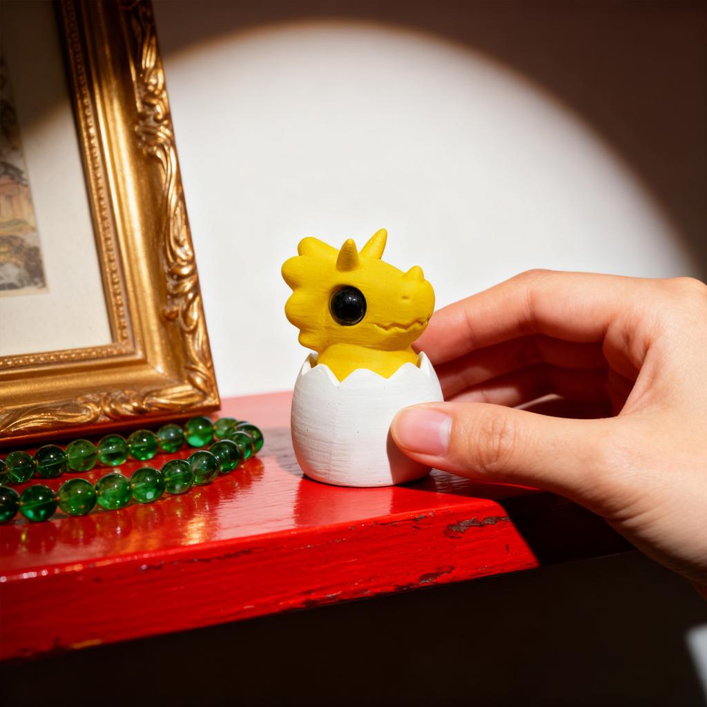 Dinosaur Clicker, 3D-Printed Stress Relief Toy, Gift For Kids, Attention Focus Aid