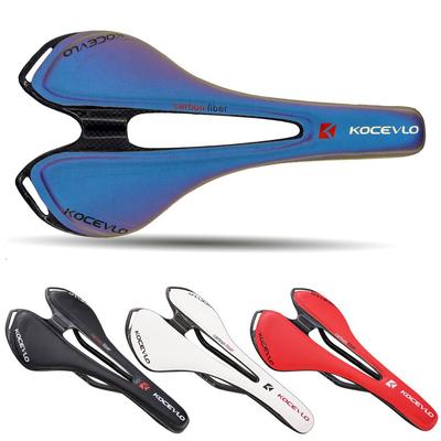 KOCEVLO Carbon Sattel T800 Carbonfaser + Lederfaser Ultraleicht Rennrad MTB Fahrradsattel Sitz