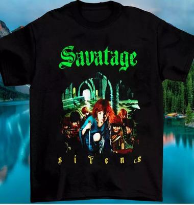 Sale New Popular Savatage Sirens T Shirt