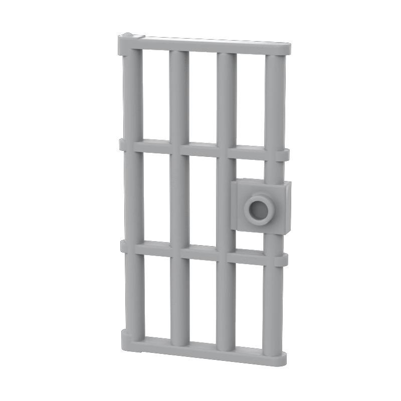 10pcs 60621 Door 1x4x6 Barred Building Blocks Kit With Stud Handle Particle Educational DIY Toys Children Birthday Kid Gifts