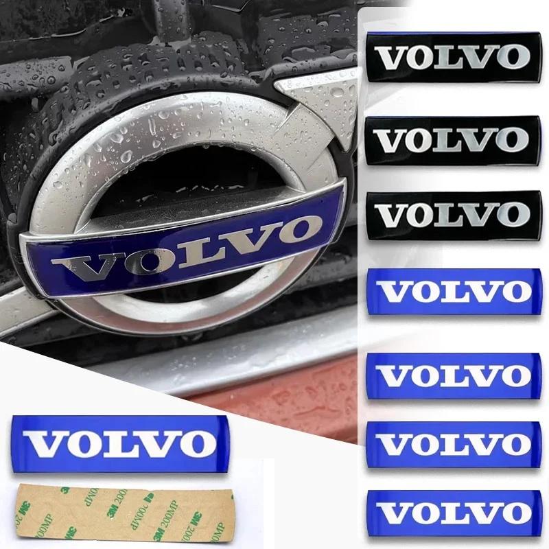 AABBJ1 Car Front Grille Logo Sticker for Volvo XC40 XC60 XC90 S60 S90 V50 V70 V60 Trunk Steering Wheel Emblem Badge Decal Accessories